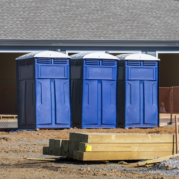 are there any restrictions on where i can place the porta potties during my rental period in Colton